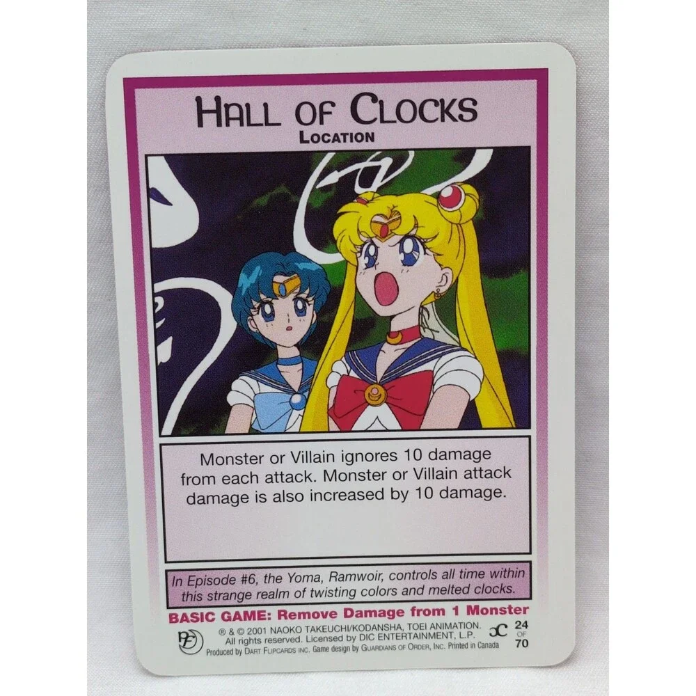 Hall Of Clocks Sailor Moon CCG Past And Future Card #24